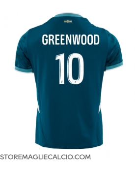 Olympique de Marseille Mason Greenwood #10 Maglia Gara Trasferta Repliche 2024-25